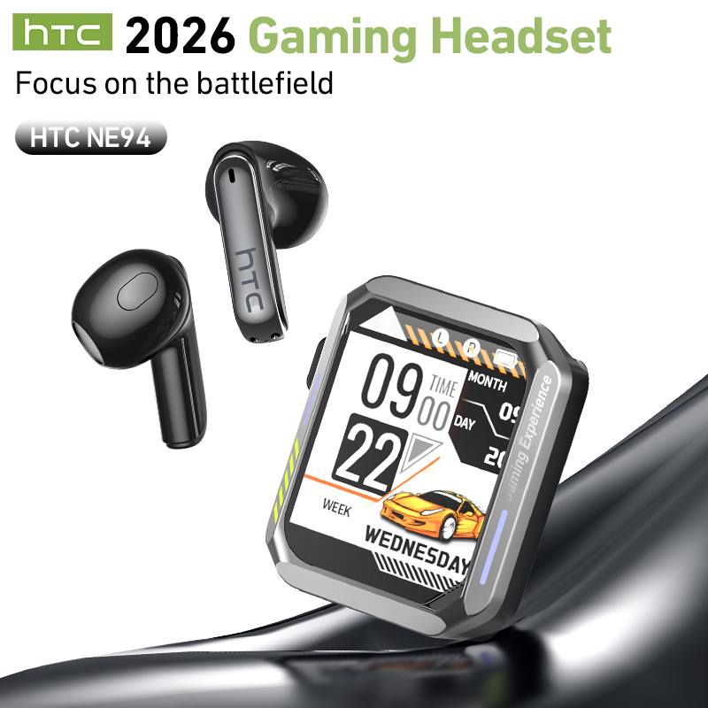 HTC NE94 Gaming TWS Earphones  - Wireless Earbuds Tws review and price