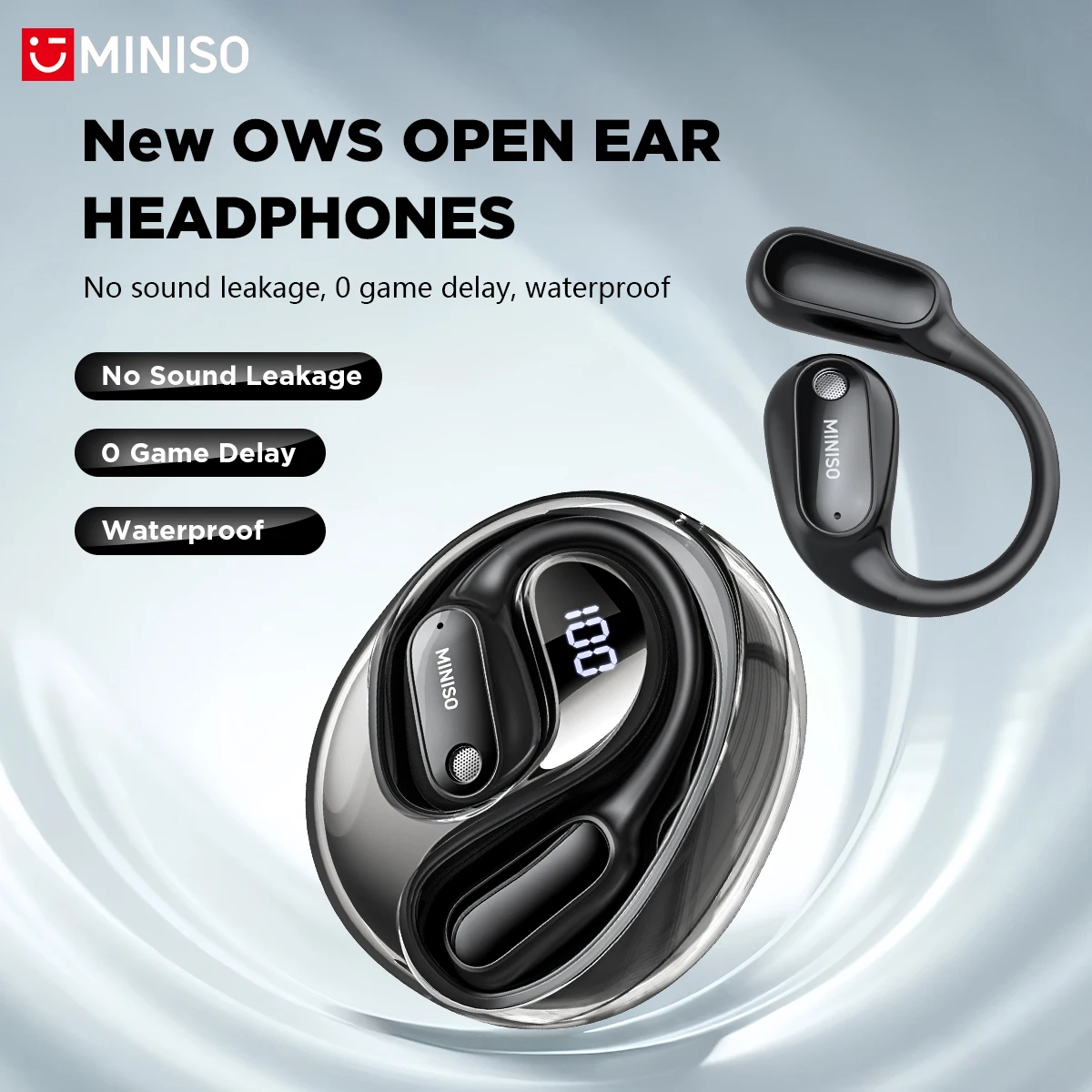 MINISO MS190 Real Time AI Voic - Bluetooth Headset On Ear review and price