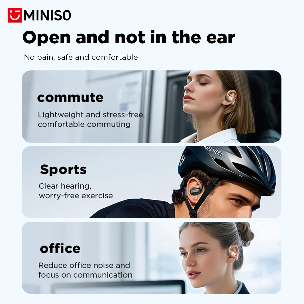 MINISO MS190 Real Time AI Voic - Bluetooth Headset On Ear review and price