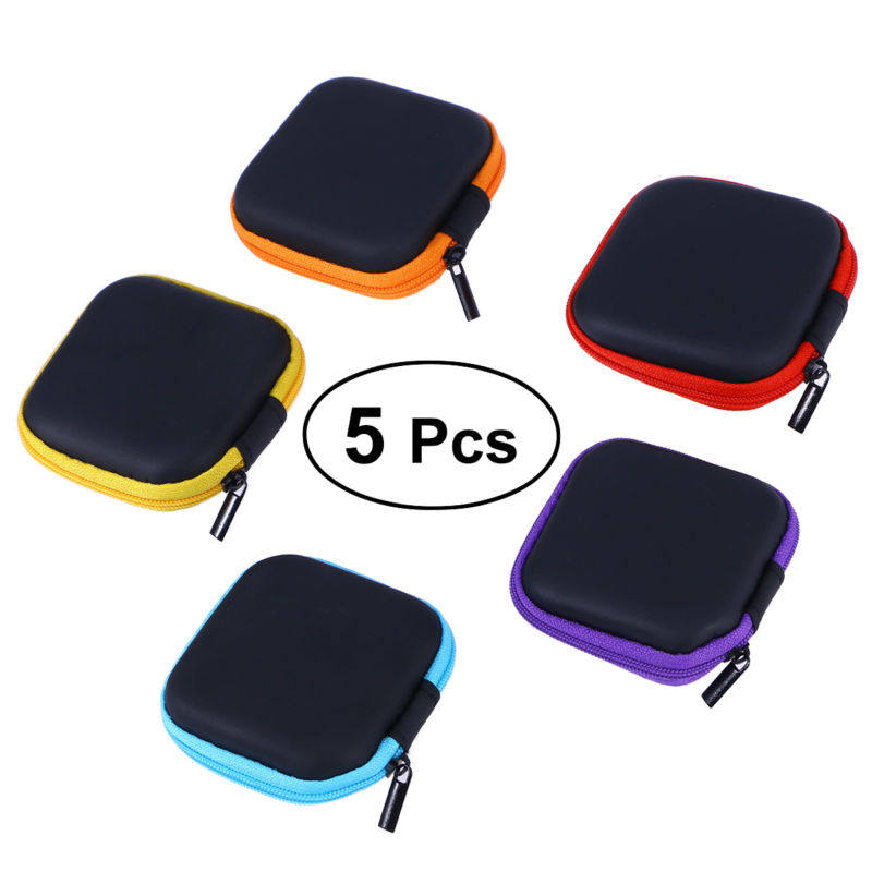 5Pcs Earphone Storage Case Min - Headphone Case Hard review and price