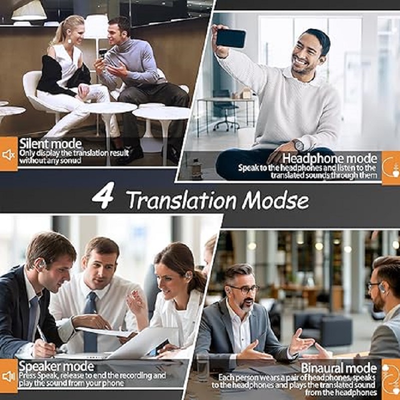 Wireless Translator Headset 14 - Bluetooth Headset On Ear review and price