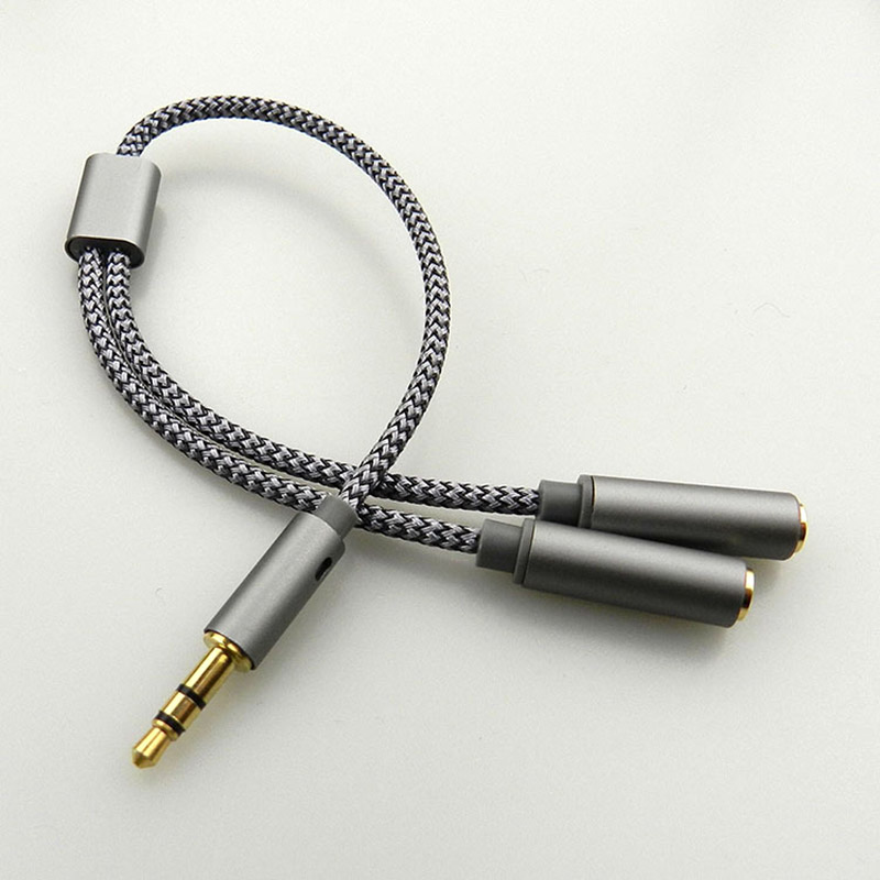 3.5mm Audio Splitter Y Jack 1  - Earphone Splitter Jack review and price