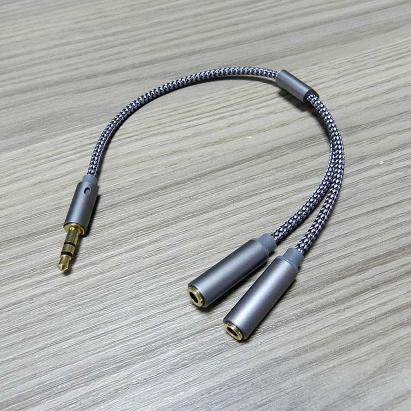 3.5mm Audio Splitter Y Jack 1  - Earphone Splitter Jack review and price