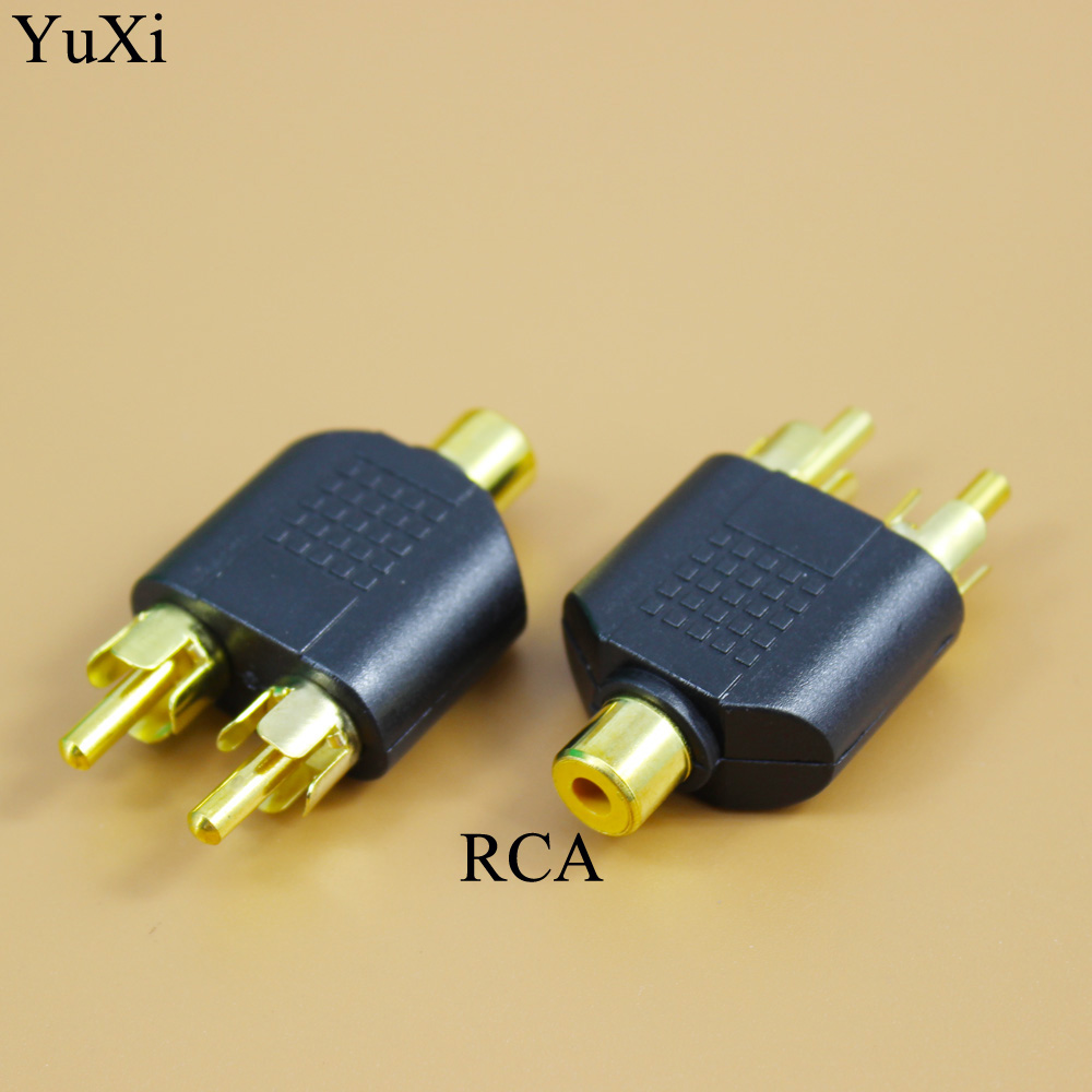 3.5mm/6.35 Female To 2 RCA Mal - Earphone Splitter Jack review and price