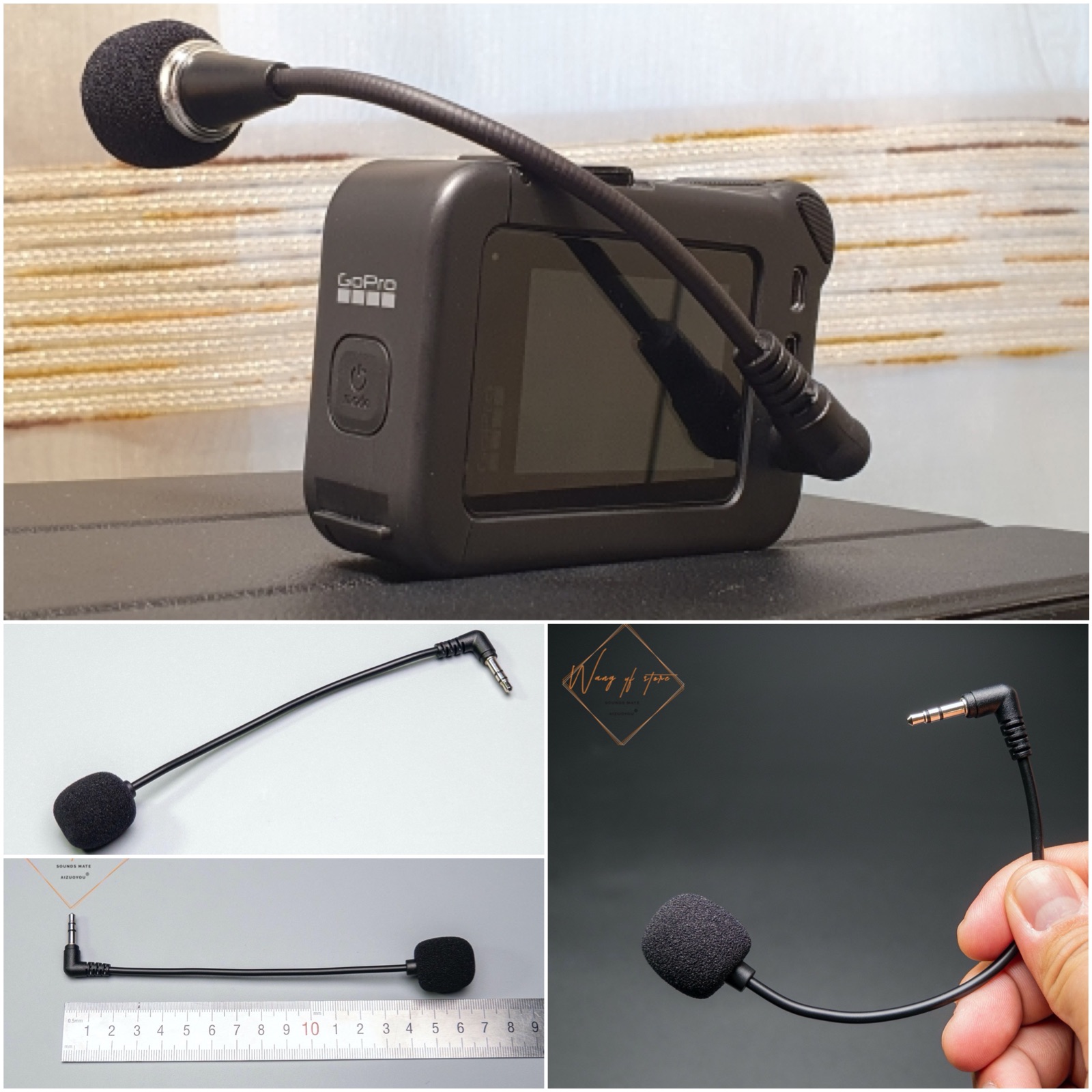 3.5mm Mic Microphone Stereo Ja - Audiophile Headphone Wired review and price