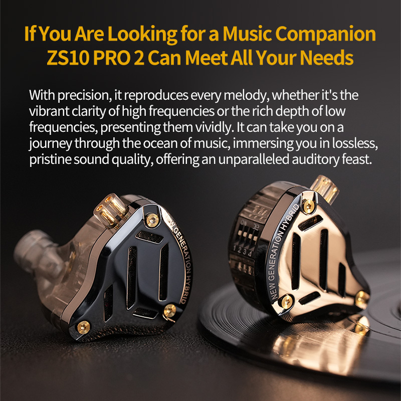 KZ ZS10 Pro 2 Metal Earphone H - Audiophile Headphone Wired review and price