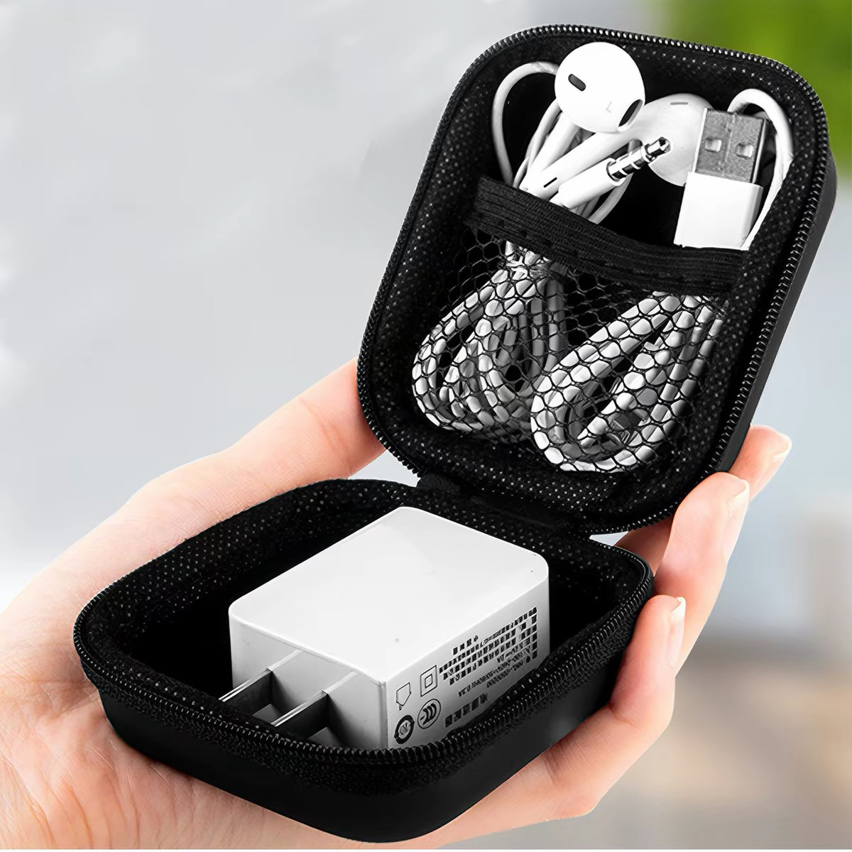 EVA Hard Shell Waterproof Cabl - Headphone Case Hard review and price